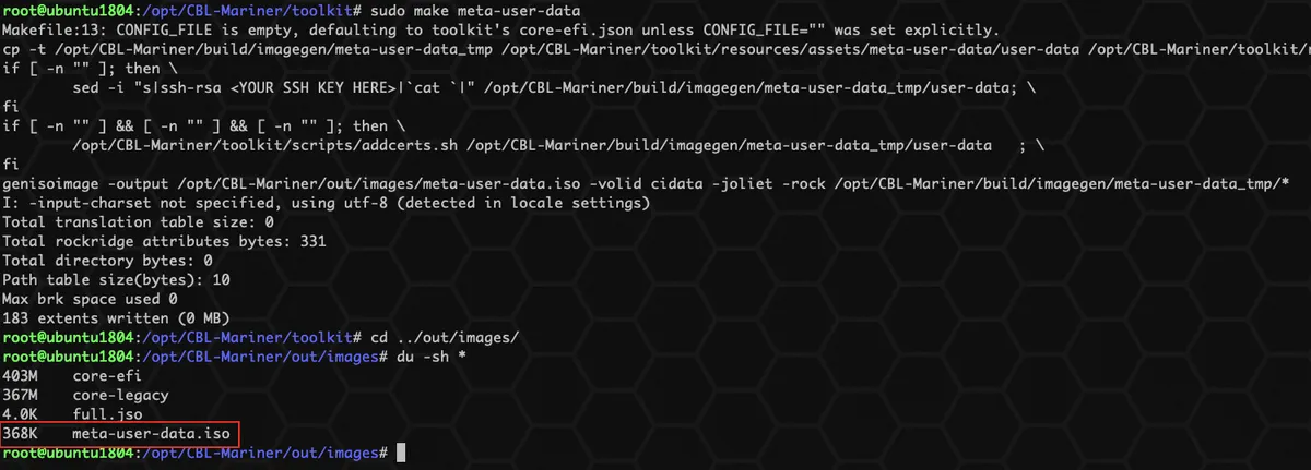 实战篇：手动编译安装微软 Linux 开源版 CBL-Mariner - 图10