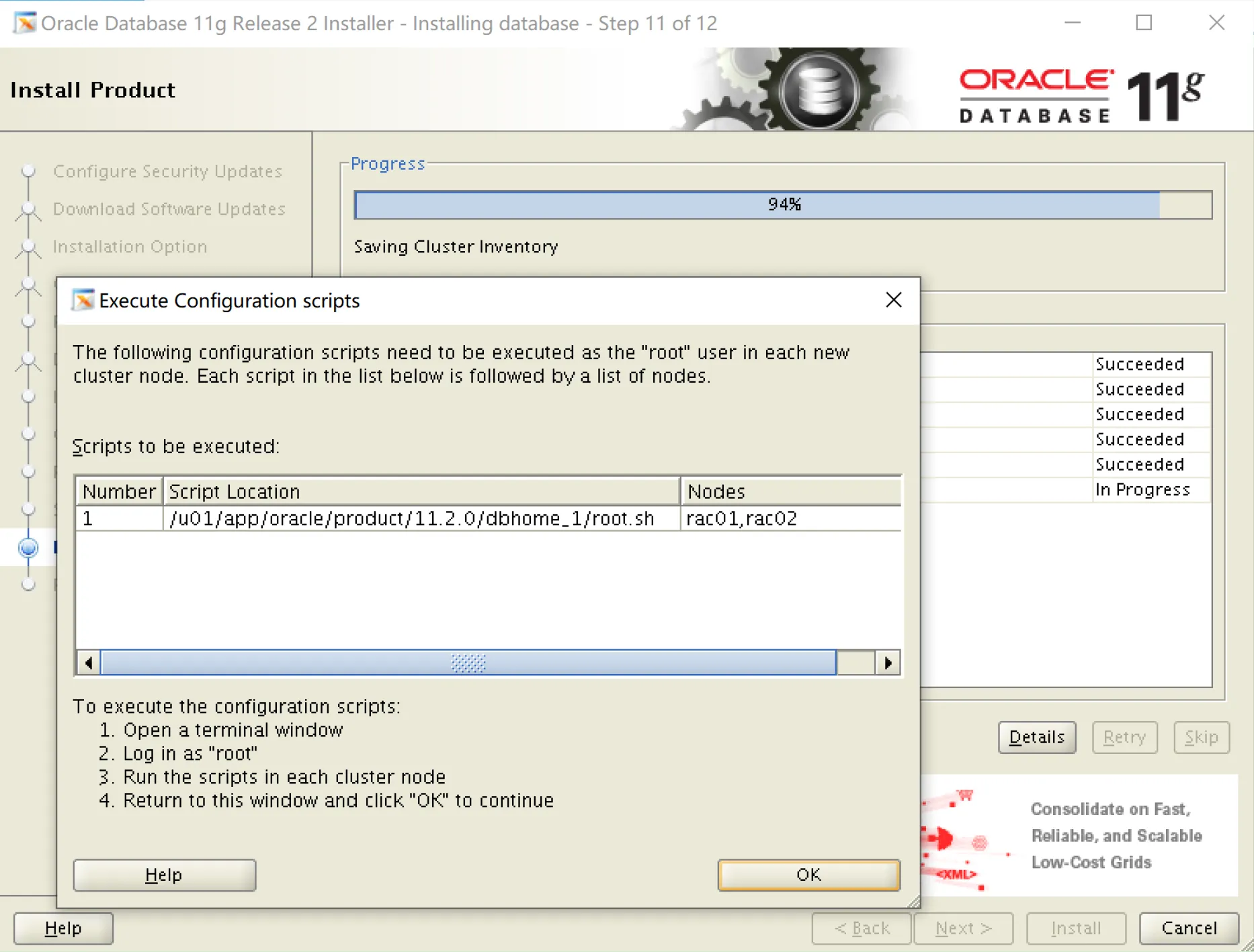 实战篇：一步步教你 Linux 7 安装 Oracle 11GR2 RAC - 图45