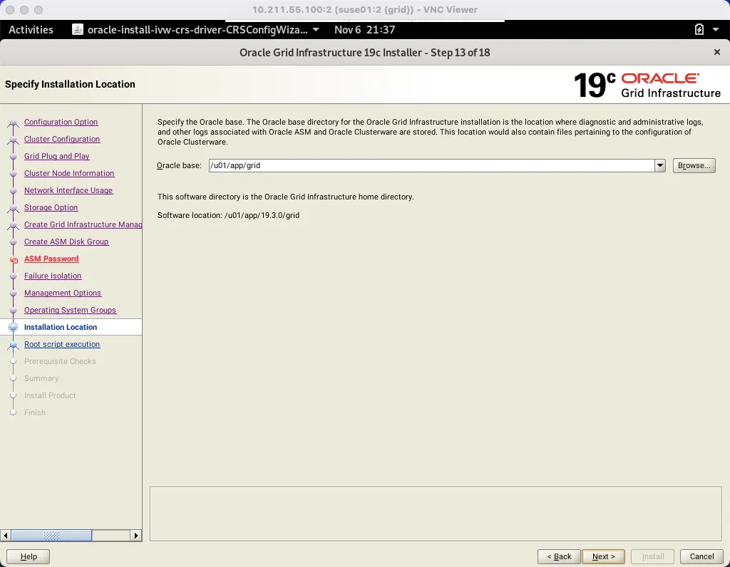 实战篇：SUSE 15 SP3 安装 Oracle 19C RAC 数据库 - 图64