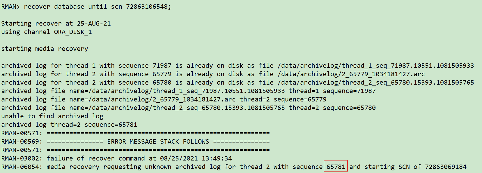 数据同步软件 Shareplex 异常重建详细步骤（Oracle 数据库） - 图7