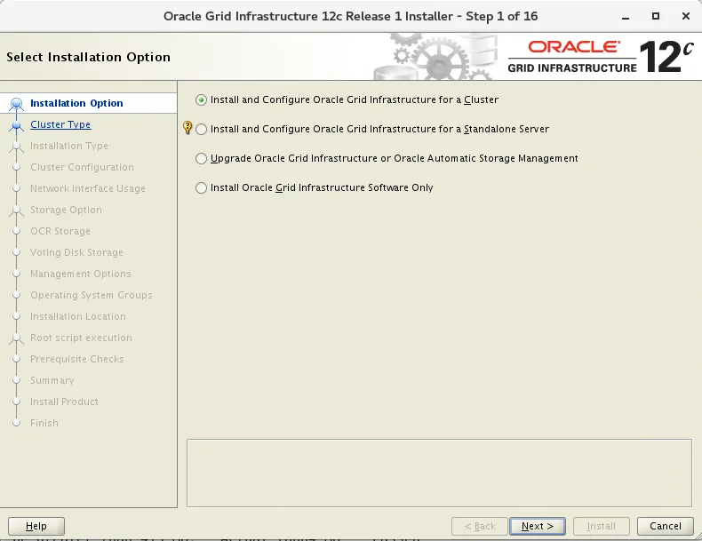 RHEL 7 安装 Oracle 12CR1 RAC 数据库 - 图17