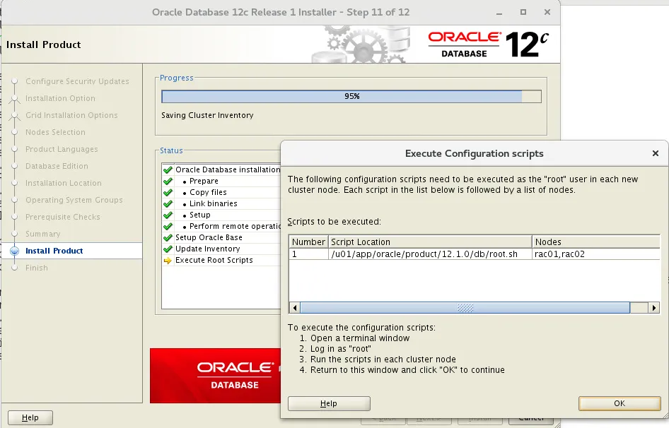 RHEL 7 安装 Oracle 12CR1 RAC 数据库 - 图62