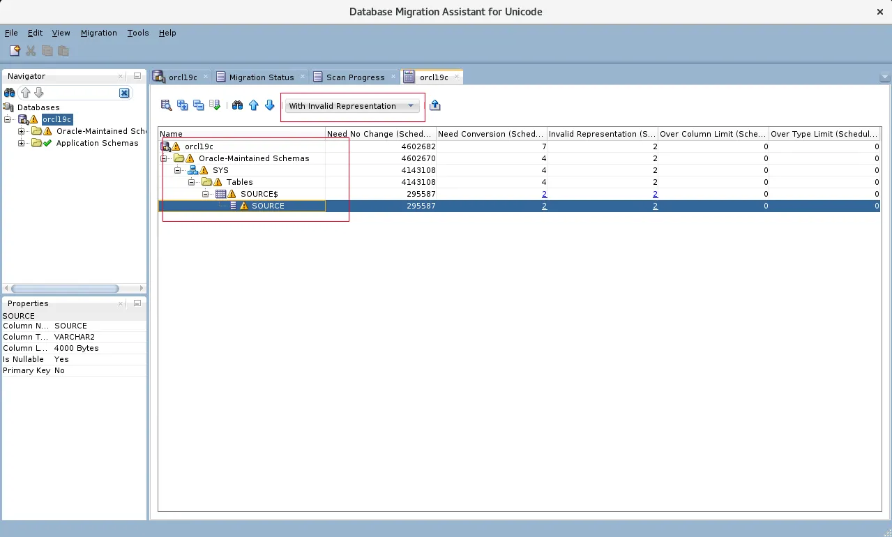 Oracle 修改数据库字符集大法 - DMU 工具 - 图22
