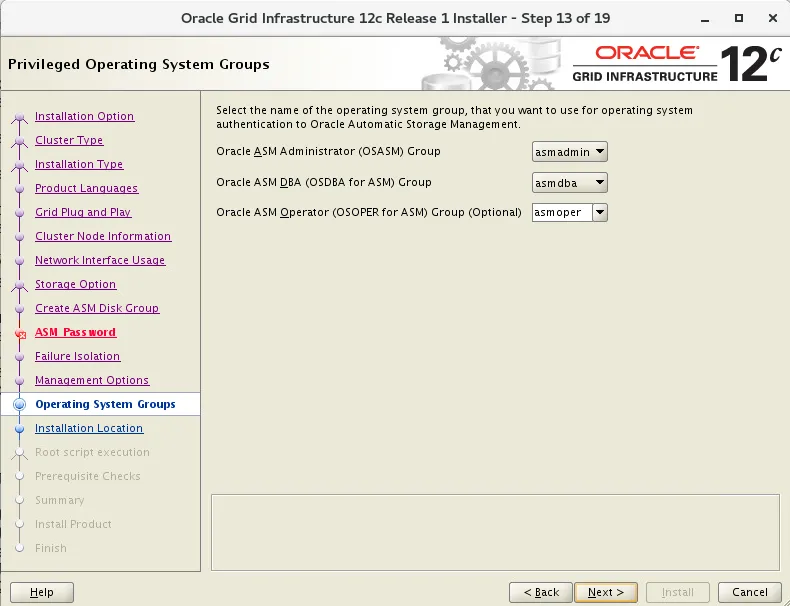 RHEL 7 安装 Oracle 12CR1 RAC 数据库 - 图30