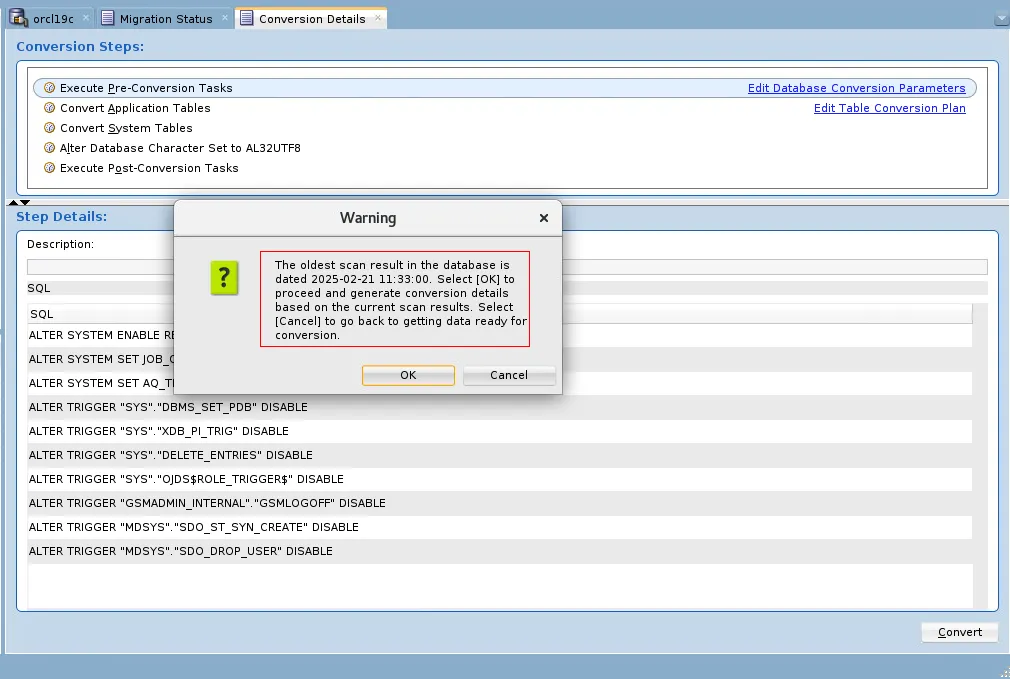 Oracle 修改数据库字符集大法 - DMU 工具 - 图38
