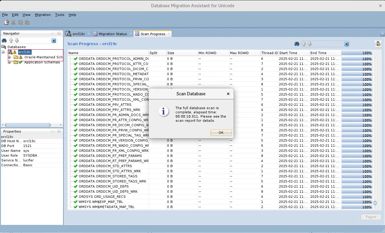 Oracle 修改数据库字符集大法 - DMU 工具 - 图20