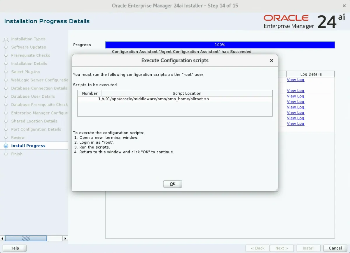实战篇：Oracle EMCC 24ai 保姆级安装教程！ - 图21