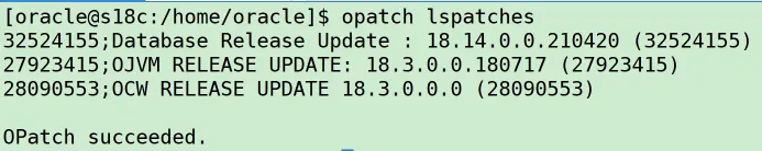 20分钟！一键部署Oracle 18C单机CDB+PDB - 图7