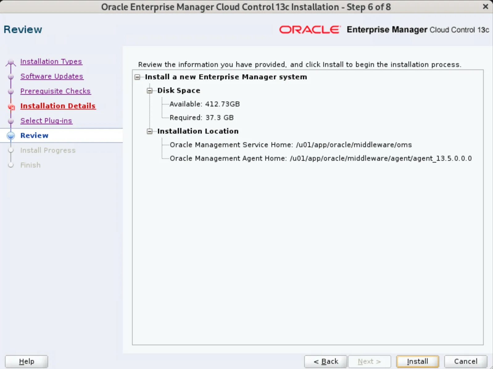 Oracle Linux 9 安装 EMCC 13.5：避坑细节与实战经验汇总！ - 图18