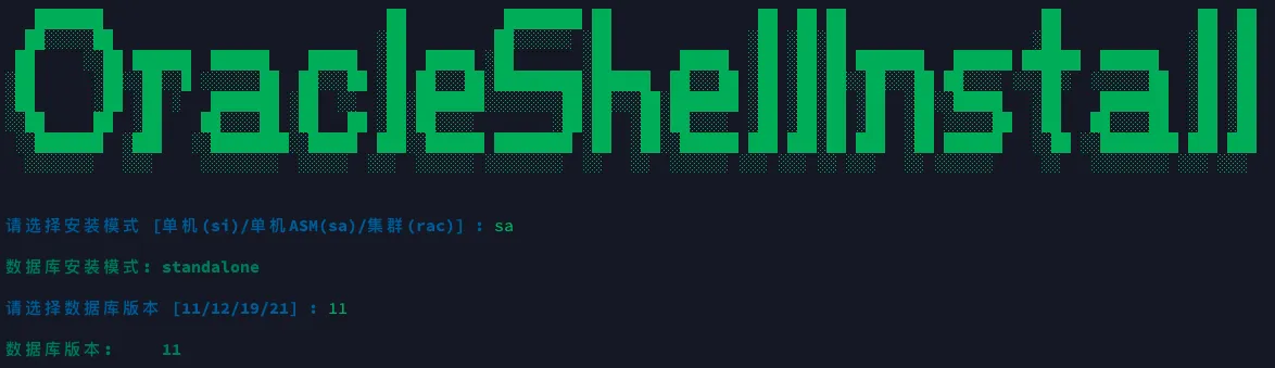 麒麟 Kylin V10 一键安装 Oracle 11GR2 单机 ASM（231017） - 图3