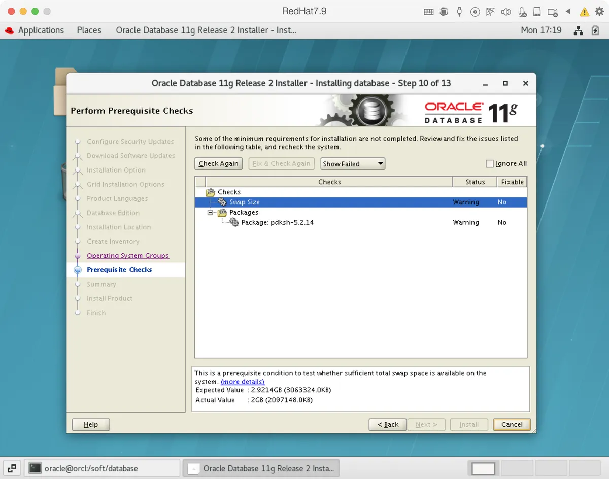 实战篇：Linux 安装 Oracle 11GR2 数据库保姆级教程 - 图24