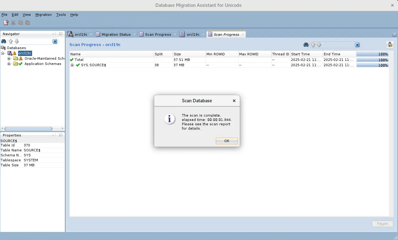 Oracle 修改数据库字符集大法 - DMU 工具 - 图26