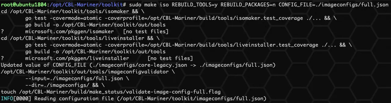 实战篇：手动编译安装微软 Linux 开源版 CBL-Mariner - 图14