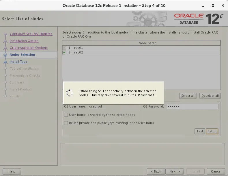 RHEL 7 安装 Oracle 12CR1 RAC 数据库 - 图53