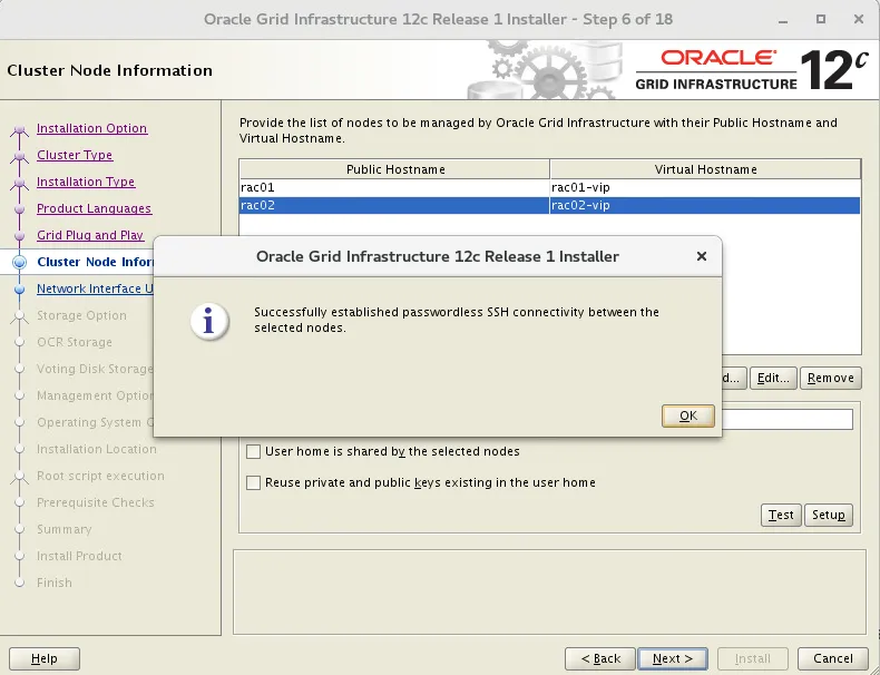 RHEL 7 安装 Oracle 12CR1 RAC 数据库 - 图22