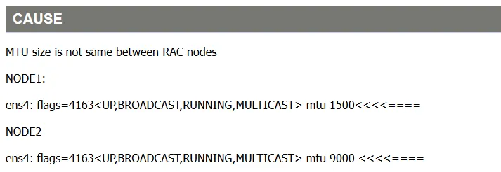 Oracle RAC 再遇 MTU 坑：cssd 无法启动！ - 图2