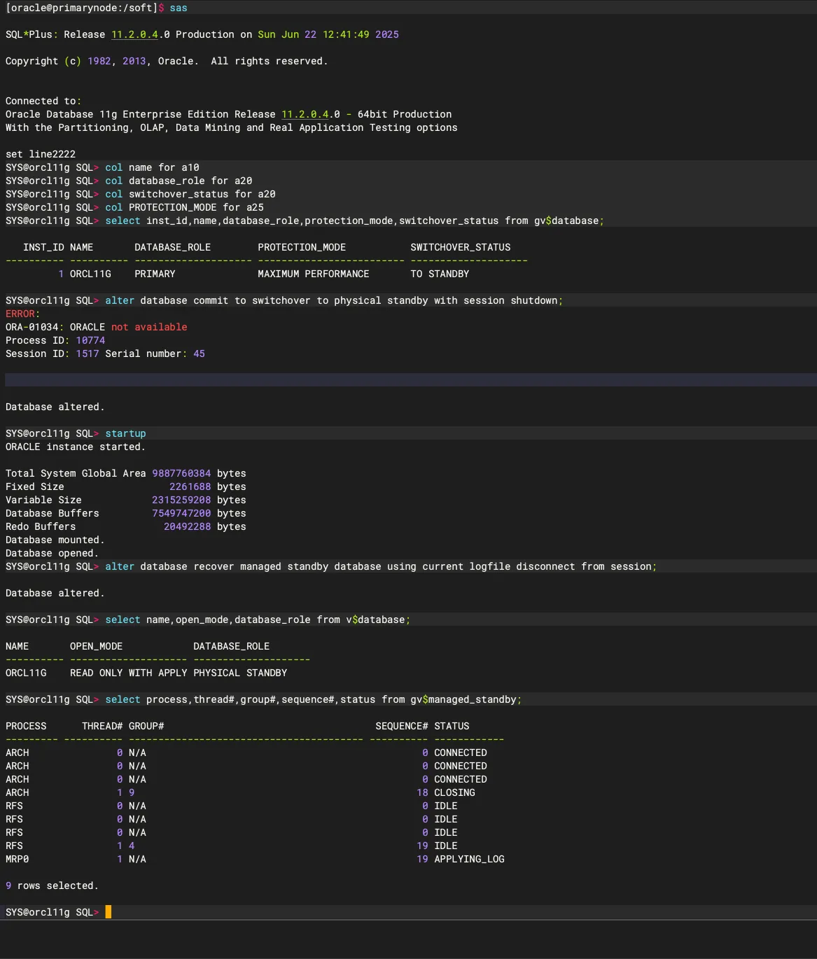 重磅发布：Oracle ADG 一键自动化搭建脚本 - 图8