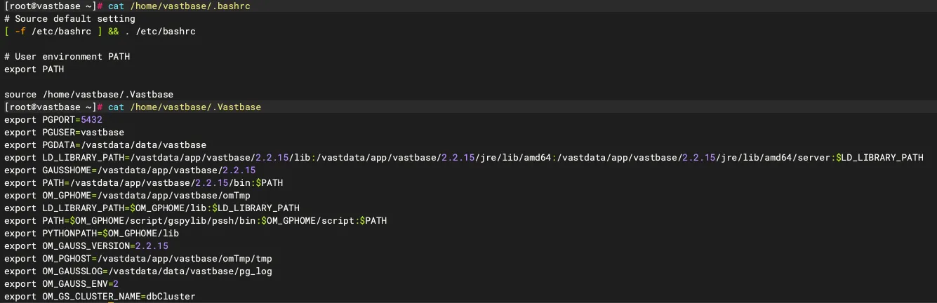 海量 Vastbase G100 V2.2.15 安装部署手册 - 图6