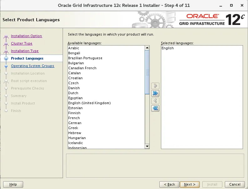 RHEL 7 安装 Oracle 12CR1 RAC 数据库 - 图20