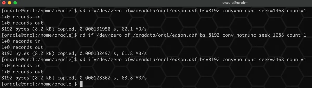 实战篇：Oracle 数据坏块的 N 种修复方式 - 图8