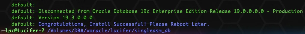 《零基础安装 Oracle 数据库》单机ASM系列 4️⃣ 一键快速安装 Oracle 19C 数据库 - 图5