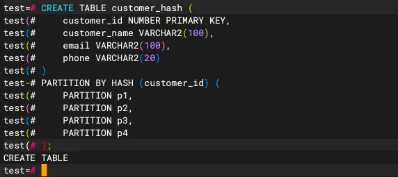 【金仓数据库产品体验官】KingbaseES V9R1C10 Oracle 模式分区表特性 - 图8