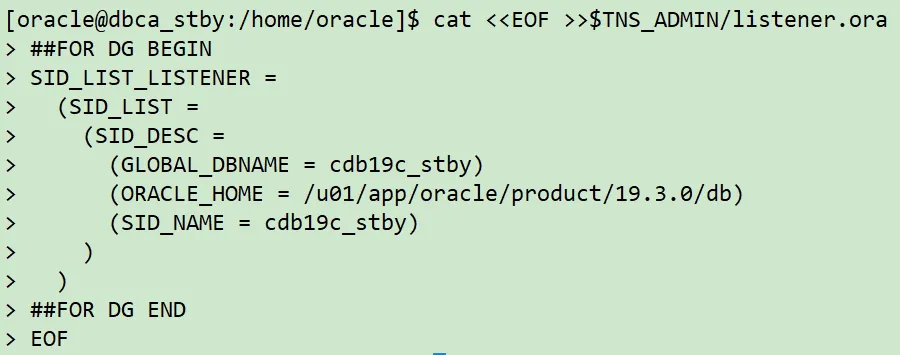 实战篇：手把手教你 DBCA 搭建 Oracle ADG - 图7