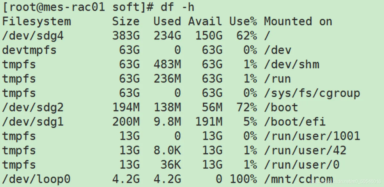 Linux 执行 df -h 卡着不动，HANG 住了，怎么破？