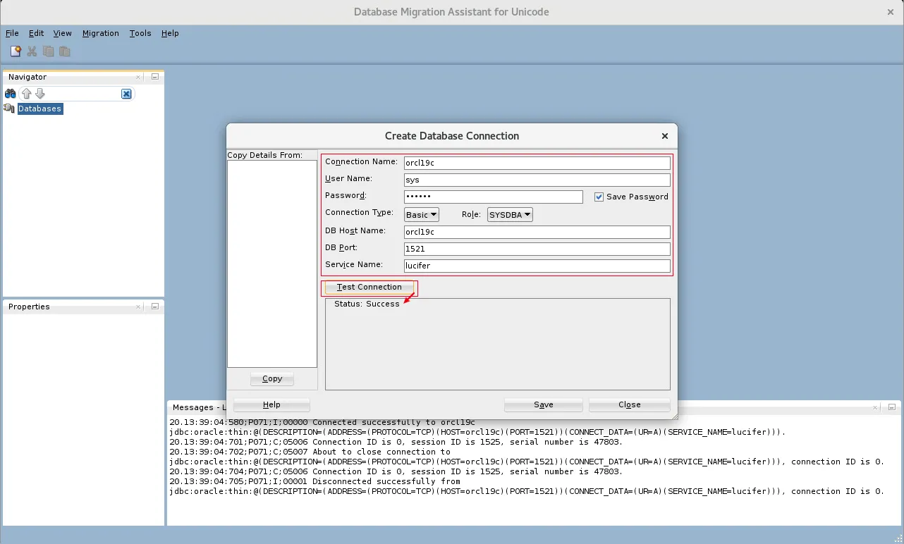 Oracle 修改数据库字符集大法 - DMU 工具 - 图8